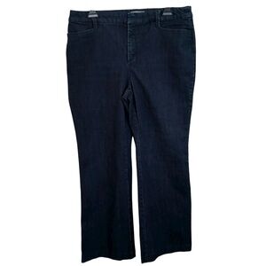 Chico’s Fabulously Slimming Jeans 1.5 Short (10P) Dark Wash Stretch